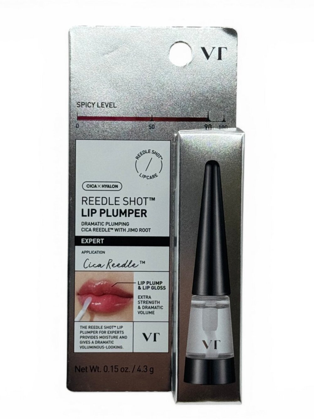 3 Pack VT COSMETICS Reedle Shot Lip Plumper Lip Gloss Expert Level EXP 05/2028 - Picture 2 of 7